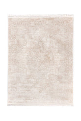 Covor Abstract/Clasic Dormitor Crem/Bej din Acril -Aysil 1716A