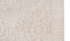 Covor Modern Living Crem/Bej din Acril Dreptunghiular - Aysil 1897B