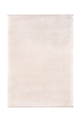 Covor PREMIUM Dormitor Crem/Alb din Acril/Bambus Dreptunghiular Adonis 1928A