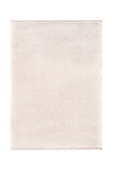 Covor PREMIUM Dormitor Crem/Alb din Acril/Bambus Dreptunghiular Adonis 1928A