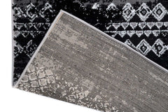 Covor Modern Living Gri/Negru din Polipropilena Festival 2076B