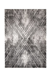 Covor Modern/Geometric Living Gri din Polipropilena Festival 2264B