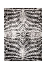 Covor Modern/Geometric Living Gri din Polipropilena Festival 2264B