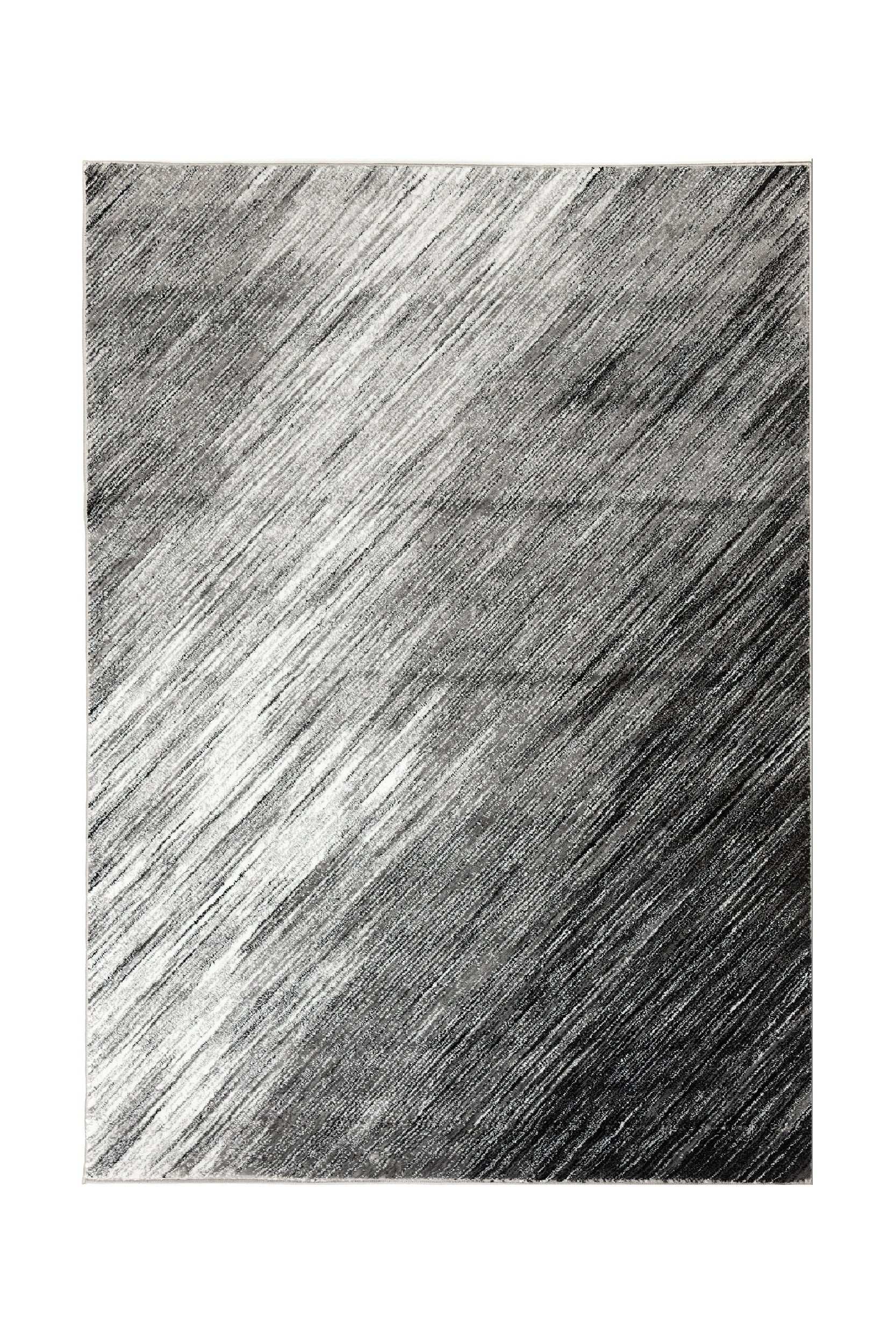 Covor Modern Dormitor Gri din Polipropilena Festival 2266B