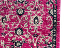 Covor Modern Camera Copii Roz din Polipropilena Dreptunghiular - Emily 2352B