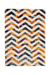 Covor Modern Camera Copii Gri/Multicolor din Polipropilena Dreptunghiular - Emily 2353A