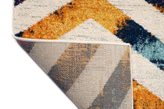 Covor Modern Camera Copii Gri/Multicolor din Polipropilena Dreptunghiular - Emily 2353A