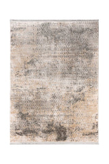 Covor Modern Living Bej/Gri din Acril Dreptunghiular Violet 2848A