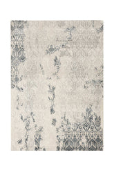 Covor Modern Camera Copii Albastru/Crem din Poliester/Polipropilena SilaLux 2927A