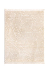 Covor Modern Living Crem/Alb din Acril Dreptunghiular -Aysil 2961A