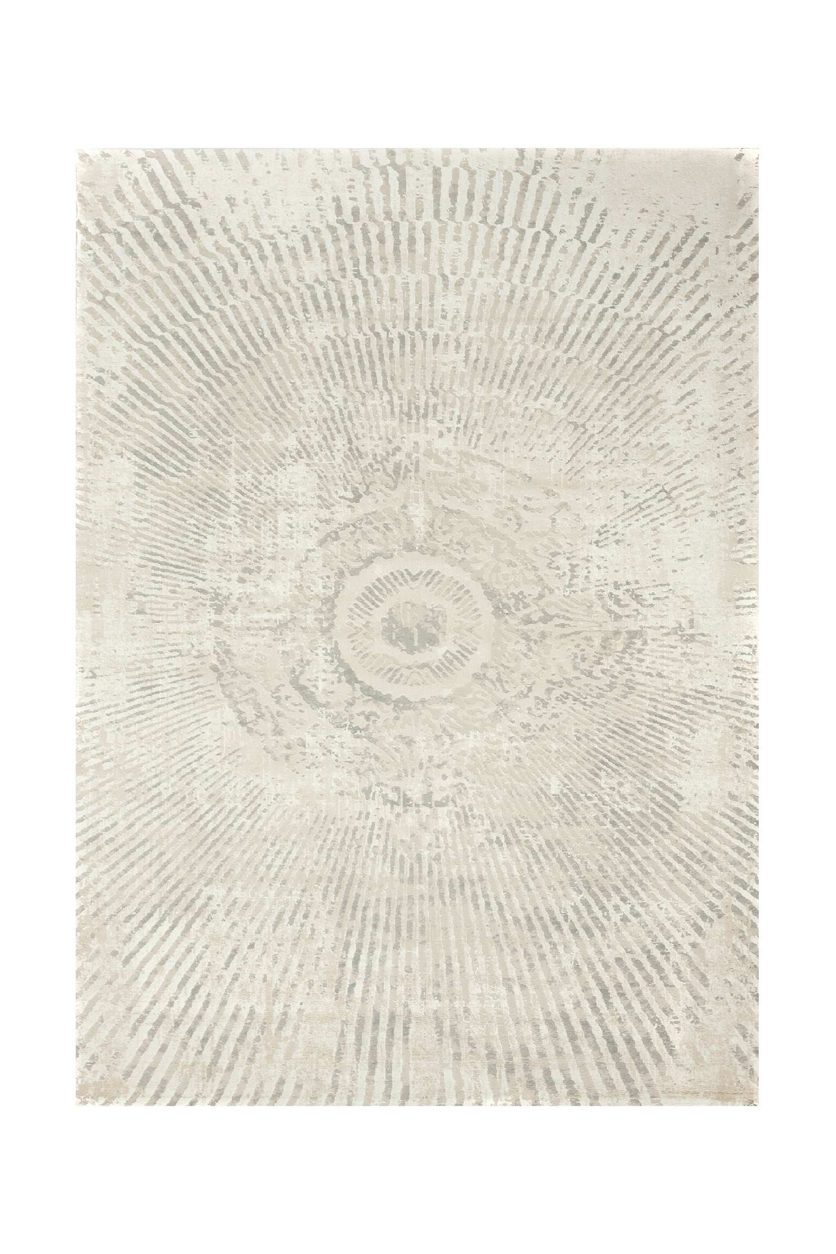 Covor Modern Living Gri/Crem din Poliester/Polipropilena SilaLux 2997A