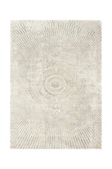 Covor Modern Living Gri/Crem din Poliester/Polipropilena SilaLux 2997A