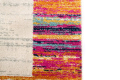 Covor Modern Camera Copii Crem/Multicolor din Polipropilena Dreptunghiular - Emily 3417A