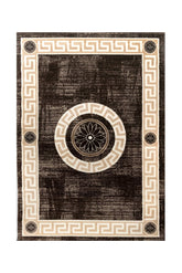 Covor Clasic Bucatarie Maro/Bej din Polipropilena Festival 4184B