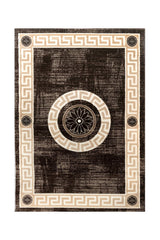 Covor Clasic Bucatarie Maro/Bej din Polipropilena Festival 4184B