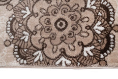 Covor Modern Bucatarie Bej din Polipropilena Festival 7349B