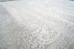 Covor Abstract Living Crem/Roz din Acril - Aysil 1584A