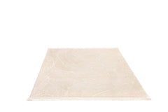 Covor Modern Living Crem/Alb din Acril Dreptunghiular -Aysil 2961A