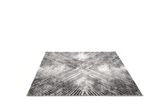 Covor Modern/Geometric Living Gri din Polipropilena Festival 2264B