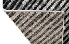 Covor Modern/Geometric Living Gri din Polipropilena Festival 2264B