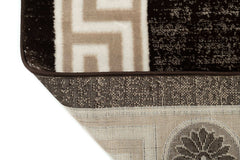 Covor Clasic Bucatarie Maro/Bej din Polipropilena Festival 4184B