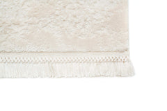 Covor Modern Dormitor Crem/Bej din Acril Dreptunghiular - Aysil 1861D