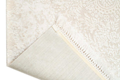 Covor Modern Dormitor Crem/Bej din Acril Dreptunghiular - Aysil 1861D