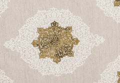 Covor Clasic Living Verde/Gri din Acril - Topkapi R040A