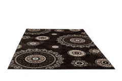 Covor Modern Bucatarie Maro din Polipropilena Festival 1041B