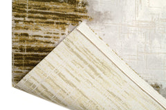 Covor Modern Dormitor Verde/Gri din Acril Topkapi R007A