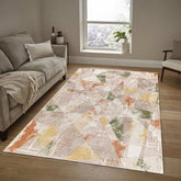 Covor Modern Dormitor/Camera Copii Crem/Bej/Multicolor - Defne 1952A