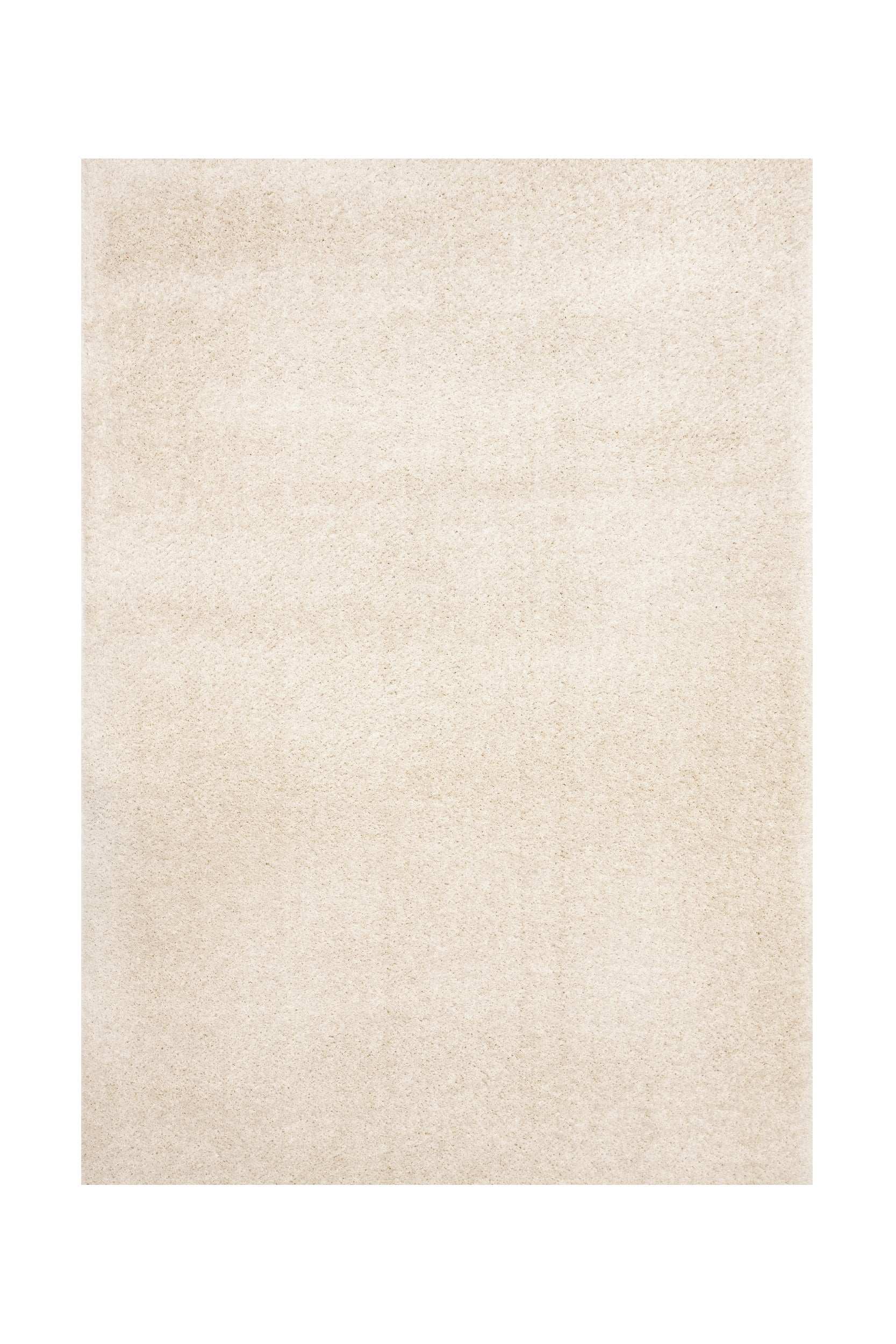 Covor Modern Dormitor/Camera Copii Crem din Poliester Dreptunghiular Pufoase TiaraEco