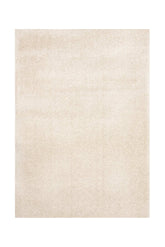 Covor Modern Dormitor/Camera Copii Crem din Poliester Dreptunghiular Pufoase TiaraEco