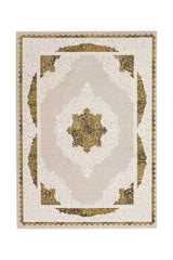 Covor Clasic Living Verde/Gri din Acril - Topkapi R040A