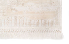 Covor PREMIUM Modern Dormitor Crem/Alb din Acril - Aysil 1871A