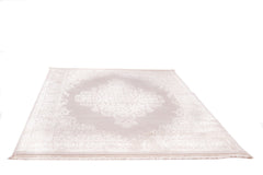 Covor Modern Living Crem/Bej din Acril Dreptunghiular - Aysil 1897B