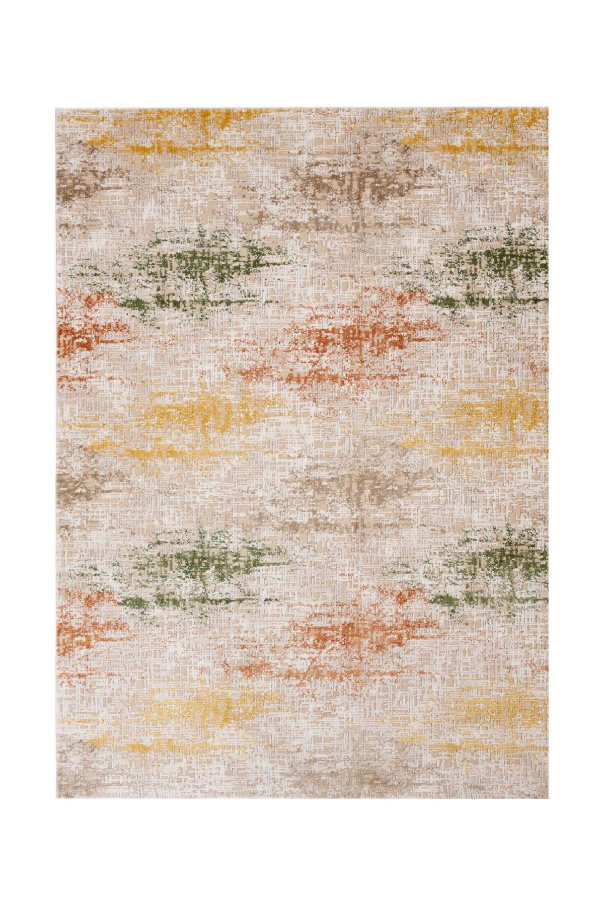 Covor Modern Living/Camera Copii Crem/Multicolor din Acril - Defne 1642B