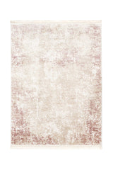 Covor Abstract/Modern Living Crem/Roz din Acril - Aysil 1717B