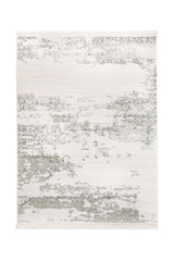 Covor Modern Dormitor Gri/Crem din Acril - Aysil 1876A