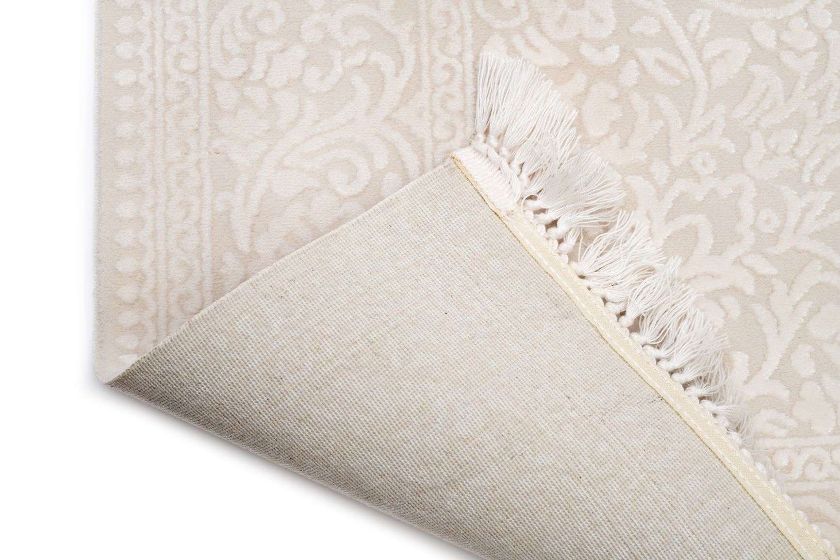 Covor Modern Living Crem/Bej din Acril Dreptunghiular - Aysil 1897B