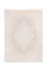 Covor Modern Living Crem/Bej din Acril Dreptunghiular - Aysil 1897B