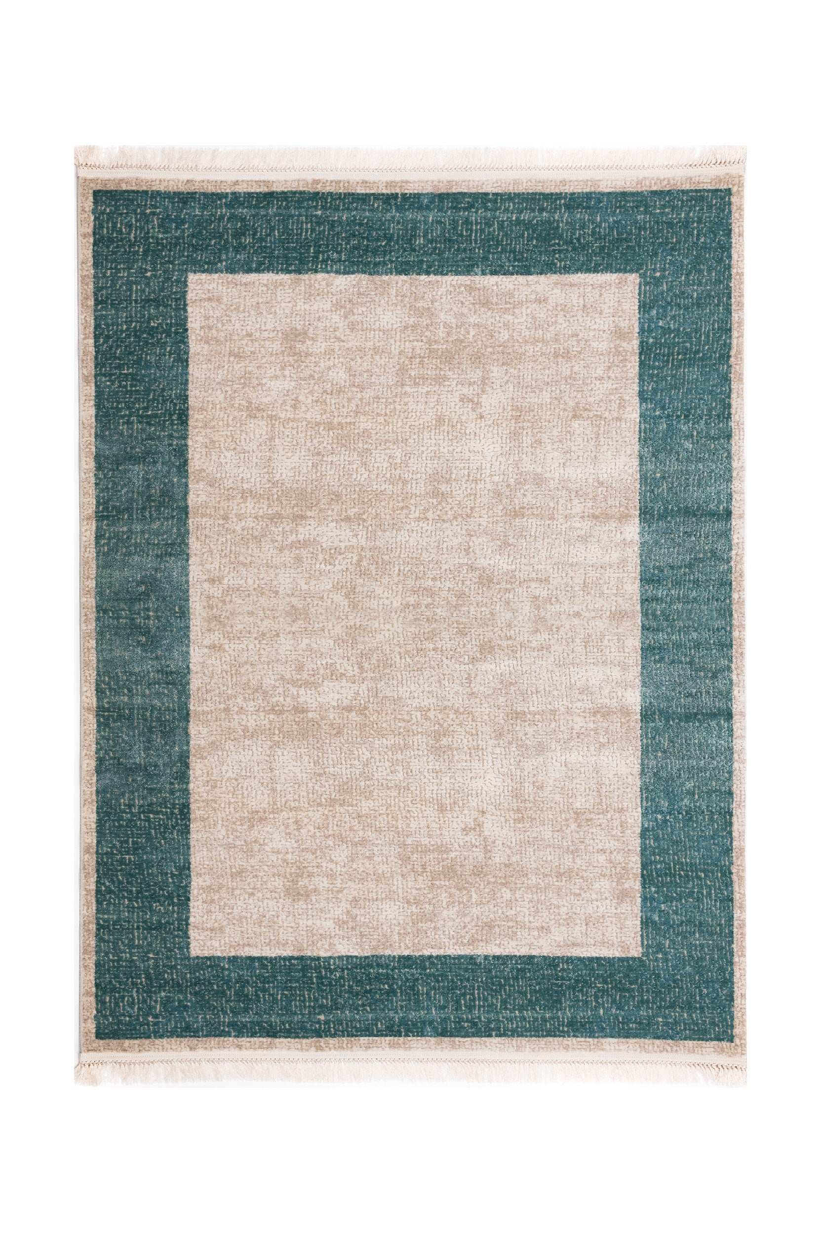 Covor Modern Living Turcoaz/Bej din Acril - Aysil  2142A