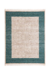 Covor Modern Living Turcoaz/Bej din Acril - Aysil  2142A