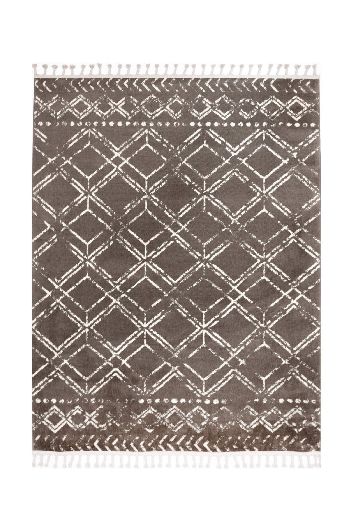 Covor Geometric Living Maro din Poliester Dreptunghiular Otantik 2588A