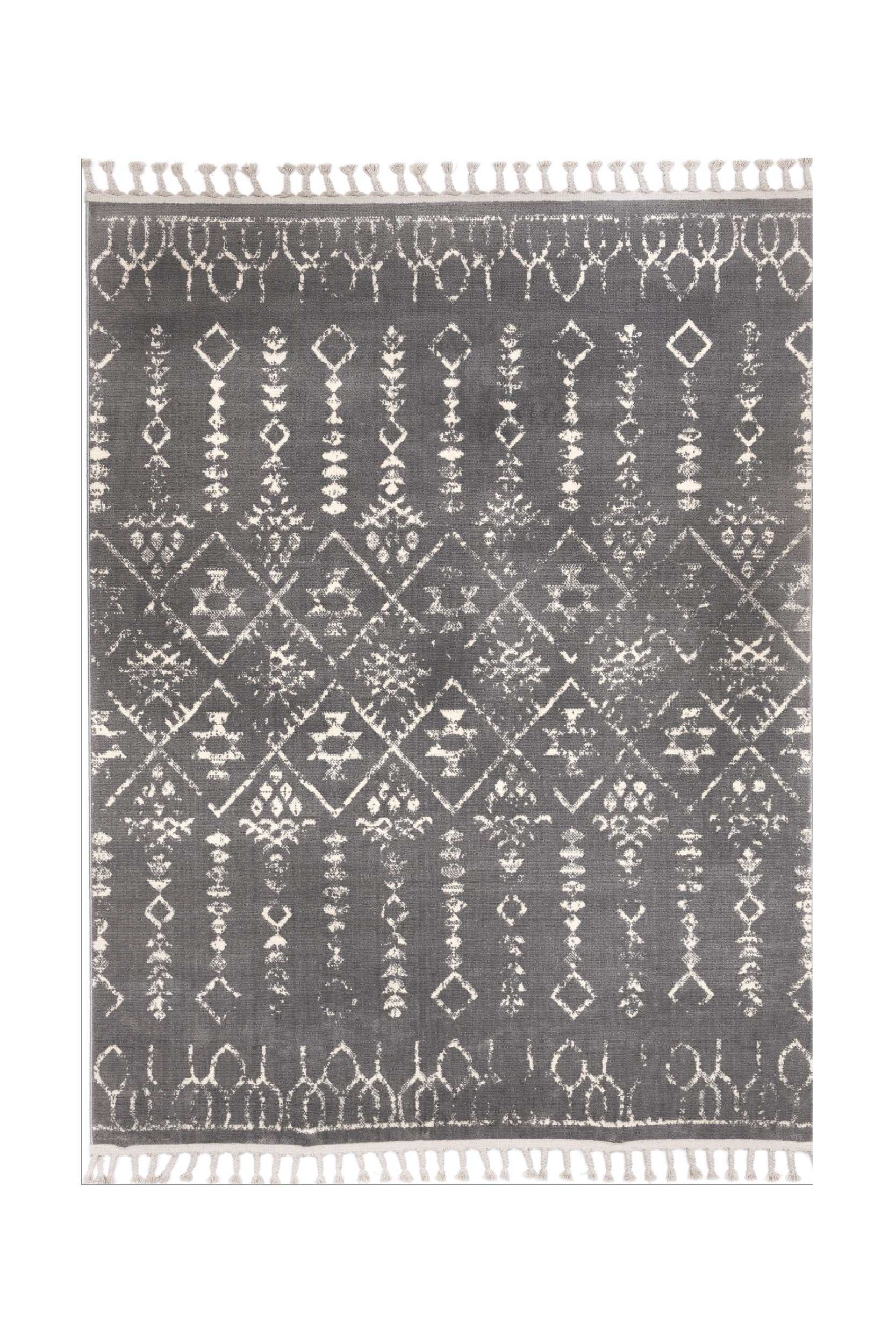 Covor Modern Living Gri din Poliester Dreptunghiular Otantik 2619A