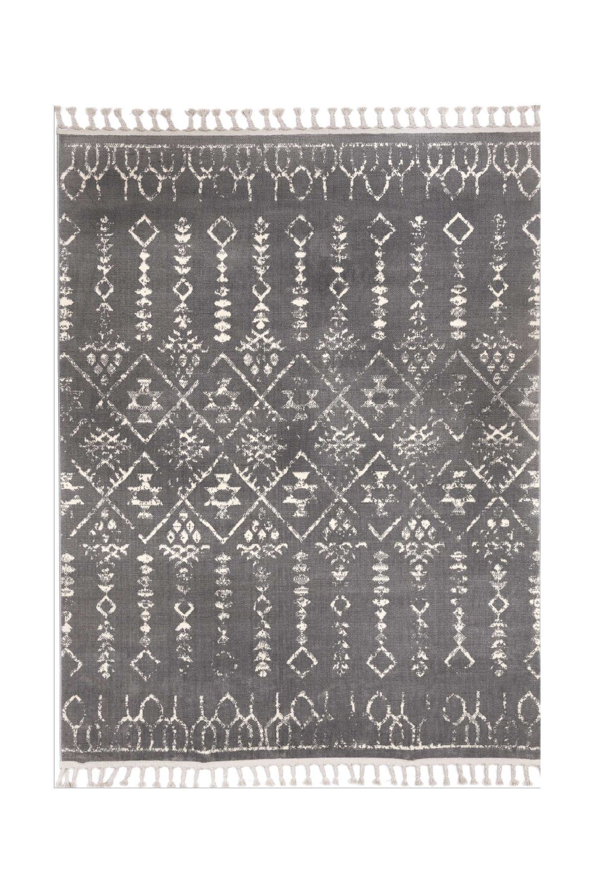 Covor Modern Living Gri din Poliester Dreptunghiular Otantik 2619A