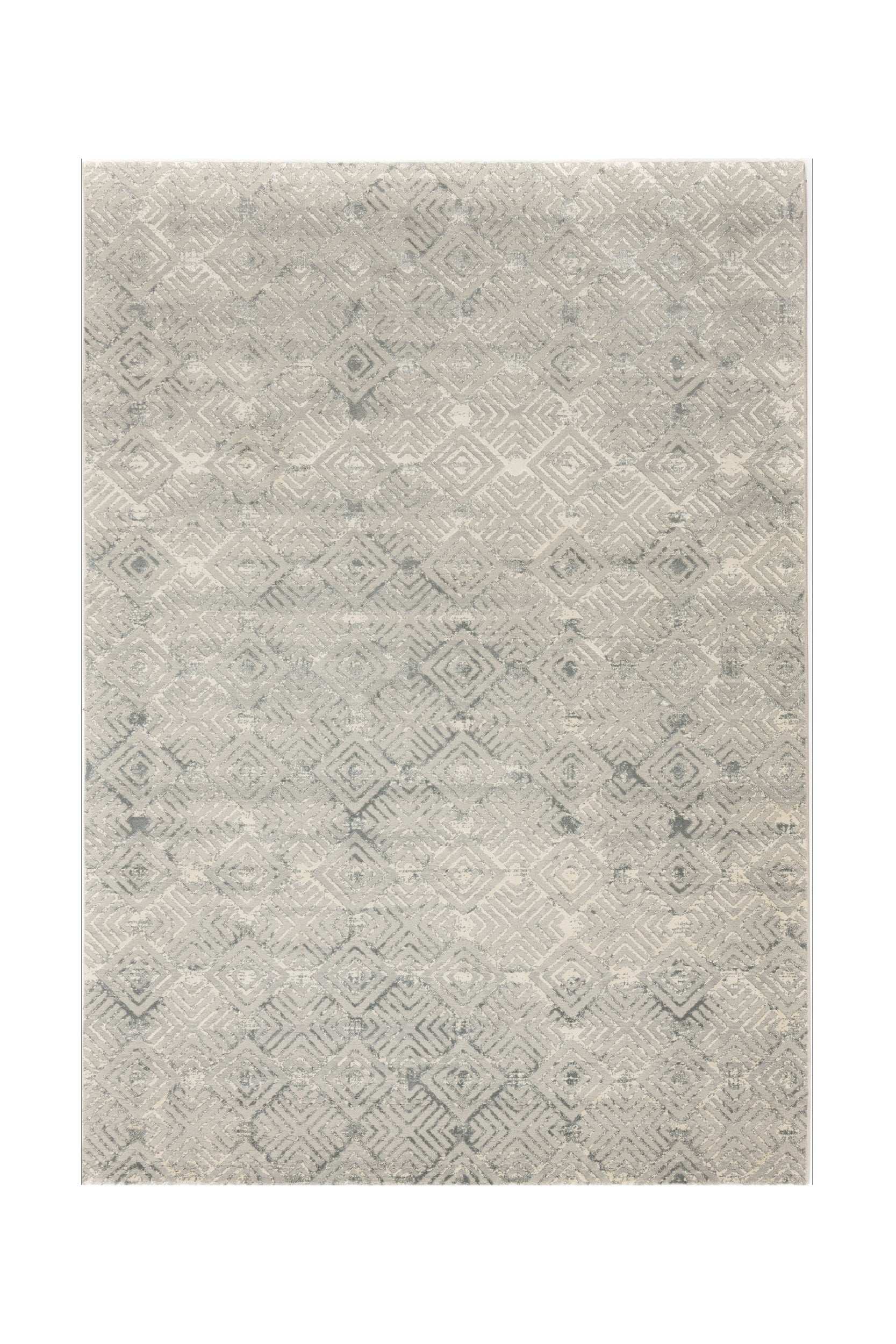 Covor Modern/Abstract Bucatarie Gri Poliester/Polipropilena  SilaLux 4940A