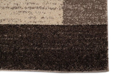 Covor Modern Bucatarie Bej/Maro din Polipropilena Dreptunghiular LuxVerso 1382A
