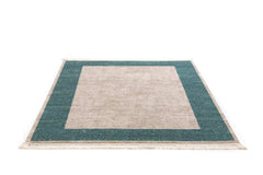 Covor Modern Living Turcoaz/Bej din Acril - Aysil  2142A