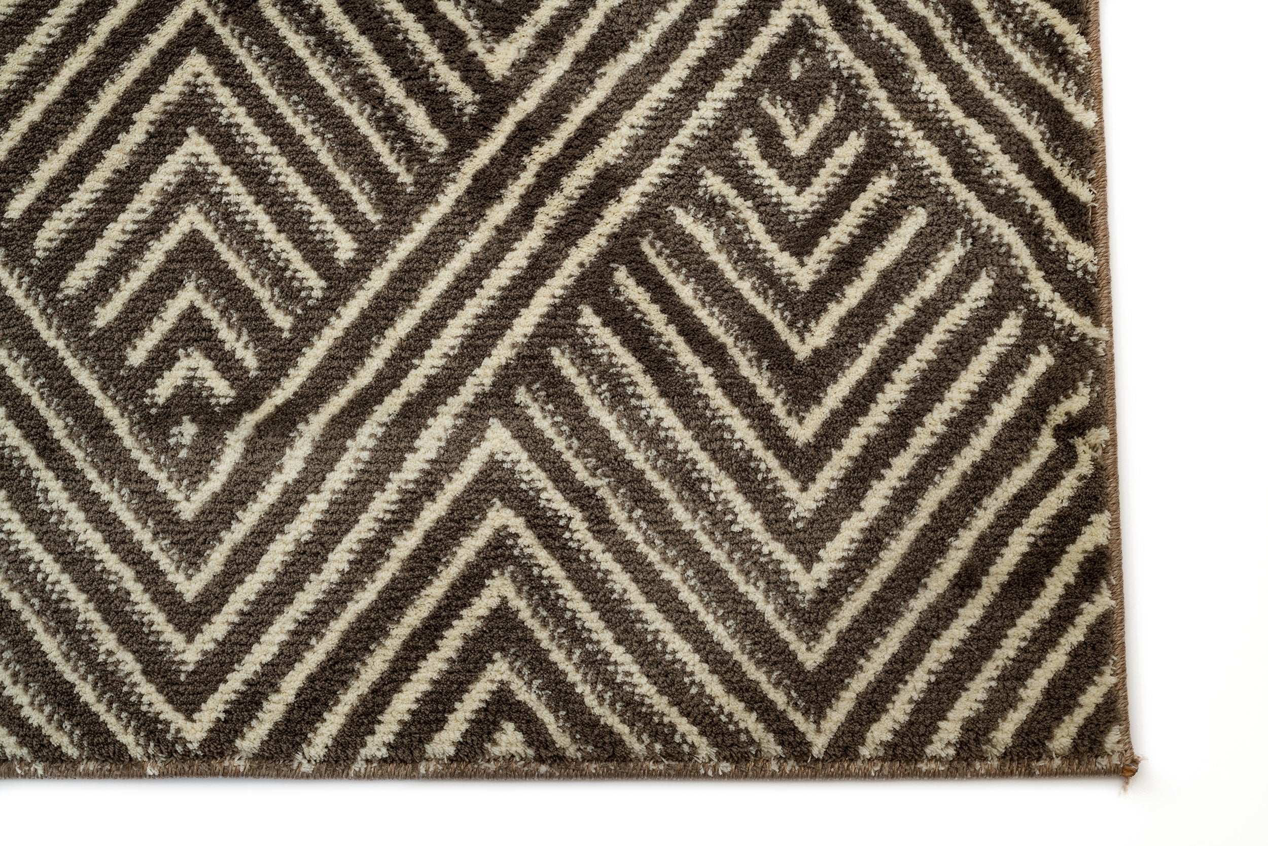 Covor Modern/Geometric Living Maro din Poliester Dreptunghiular Otantik 5507A